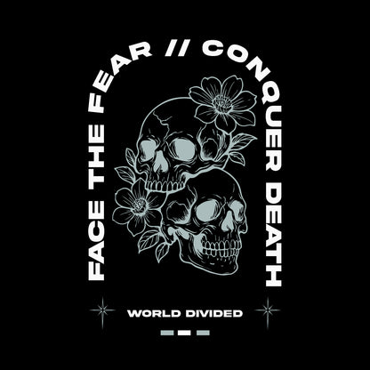 conquer death tee